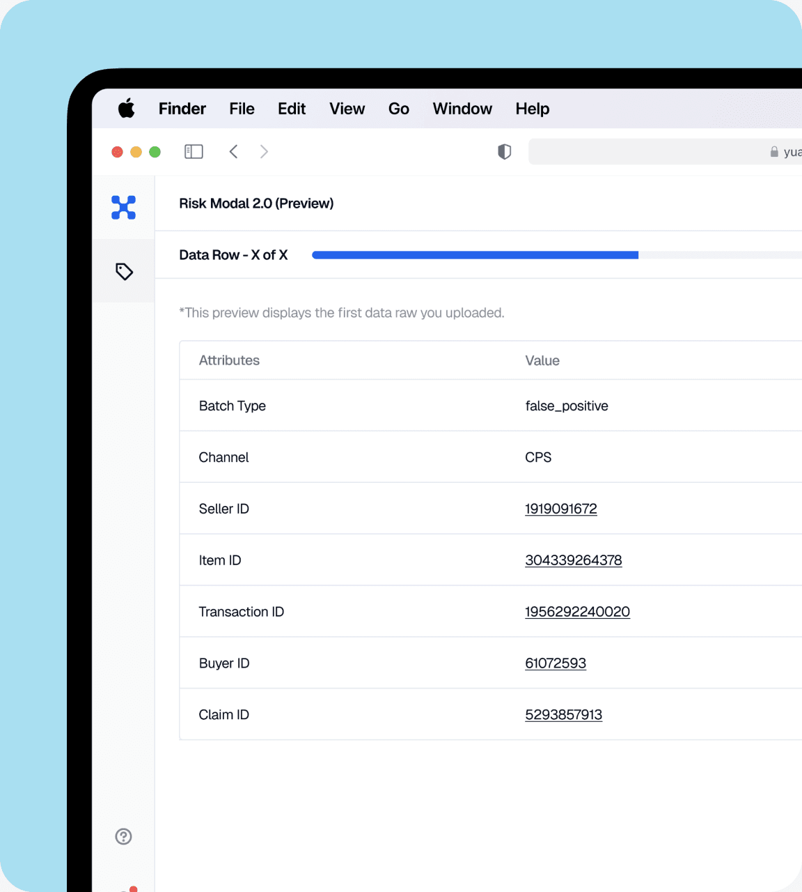 eBay internal data labeling tool